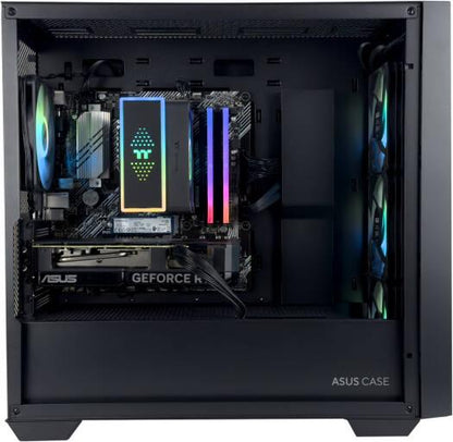 POWERMICRO Gaming PC With RTX 4060 - Intel Core i5-14400F 10 Cores 16 Threads, NVIDIA RTX 4060 8GB, 16GB DDR5 RAM 5600MHz, 1TB SSD Gen 4, 650W 80 PLUS PSU, Tower CPU Cooler, Windows 11 Pro - eBuy UAE
