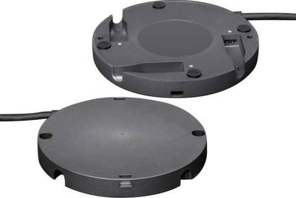 Logitech Rally Mic Pod Hub, Customize Microphone Placement, 3x 12-Pin Connections, Under-Table Mounting Hardware, Captive 2.95mm 12-Pin Cable, Black | 939-001647 - eBuy UAE