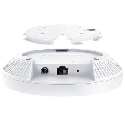 TP-Link EAP653 Wireless AX3000 Ceiling Mount WiFi 6 Access Point, Mesh, Speeds up to 2976 Mbps, OFDMA, Seamless Roaming, HE160 & MU MIMO SDN Cloud Access & Omada App, White | EAP653 - eBuy UAE