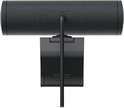 Logitech Brio 505 FHD Webcam, 30fps Frame Rate, Integrated Privacy Shutter, Dual Noise Reducing Mics, 4x Digital Zoom, USB-C, Works w/ Windows / macOS / or Chrome OS, Graphite | 960-001459 - eBuy UAE