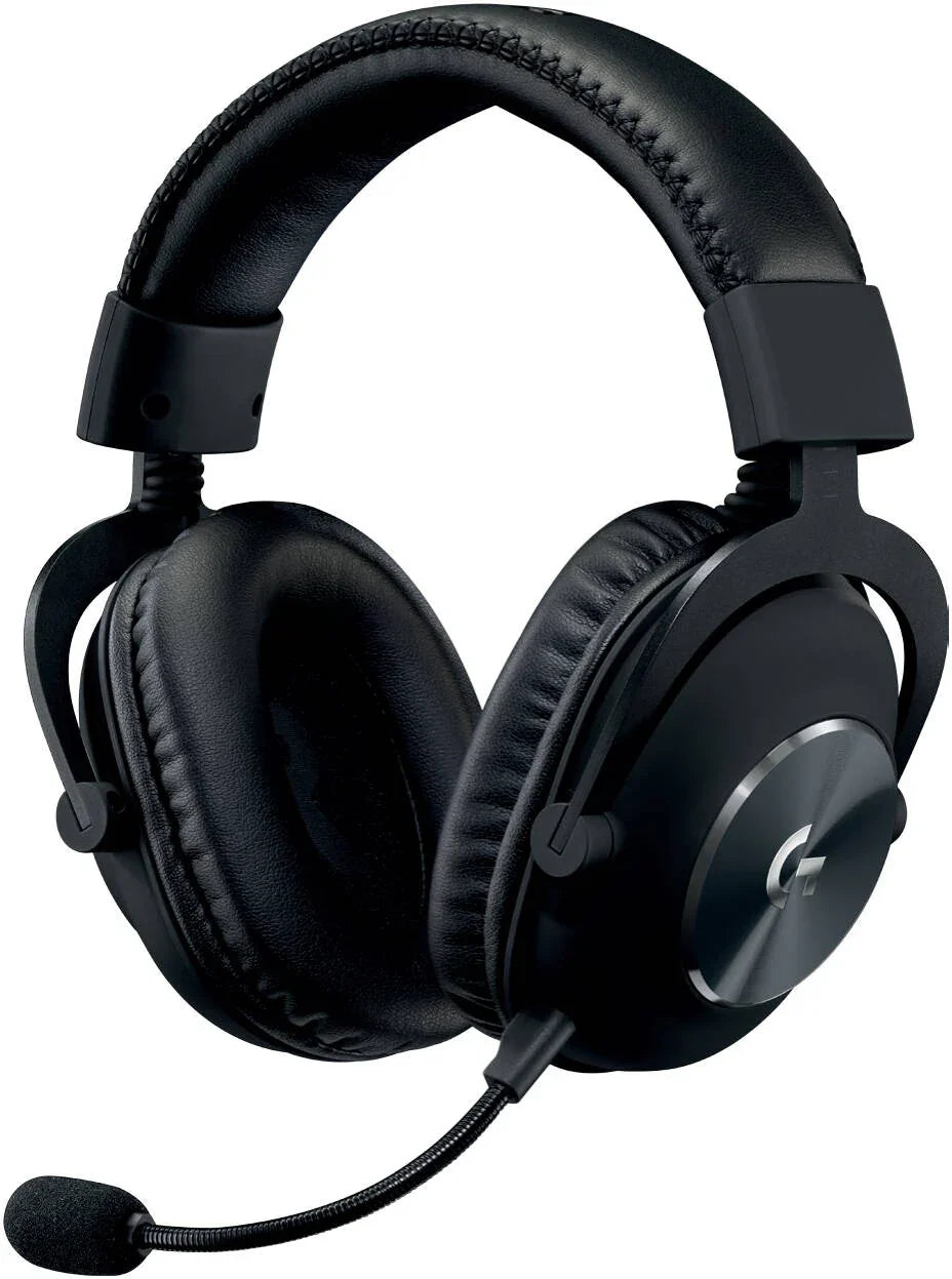 Logitech Pro Gaming Headphones, 50mm PRO-G Drivers, 7.1 Surround Sound, 6mm PRO Boom Mic, Neodymium Magnet, Cardioid Mic Pickup Pattern, Black | 981-000812 - eBuy UAE