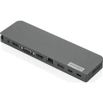 Lenovo USB-C Mini Dock Station, 7-in-1 Portable Dock with HDMI, VGA, USB-C, USB 3.1, USB 2, 3.5mm Audio, Ethernet, 45W Charging, Compatible with Lenovo, Apple & USB-C Laptops | G0A70065US / 40AU0065UK - eBuy UAE