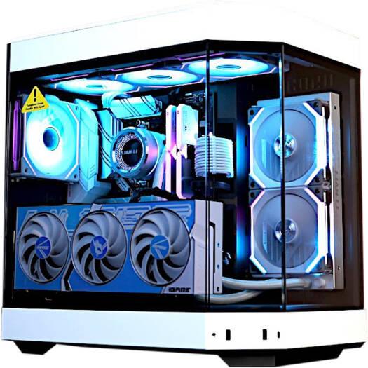 Aesthetic Gaming PC - AMD Ryzen 7 7800X3D 8 Cores 16 Threads, NVIDIA RTX 5070 12GB, 32GB DDR5 RAM 6000MHz, 1TB SSD Gen 4, 750W 80 PLUS PSU, 360mm Liquid Cooler, Wi-Fi + BT - eBuy UAE