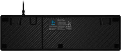 Logitech G513 Carbon Backlit Mechanical Gaming Keyboard, GX Blue Switch Clicky, 26-Key Rollover & Anti-Ghosting, Programmable Macros, Palmrest, USB Passthrough Connectivity, Black | 920-008934 - eBuy UAE