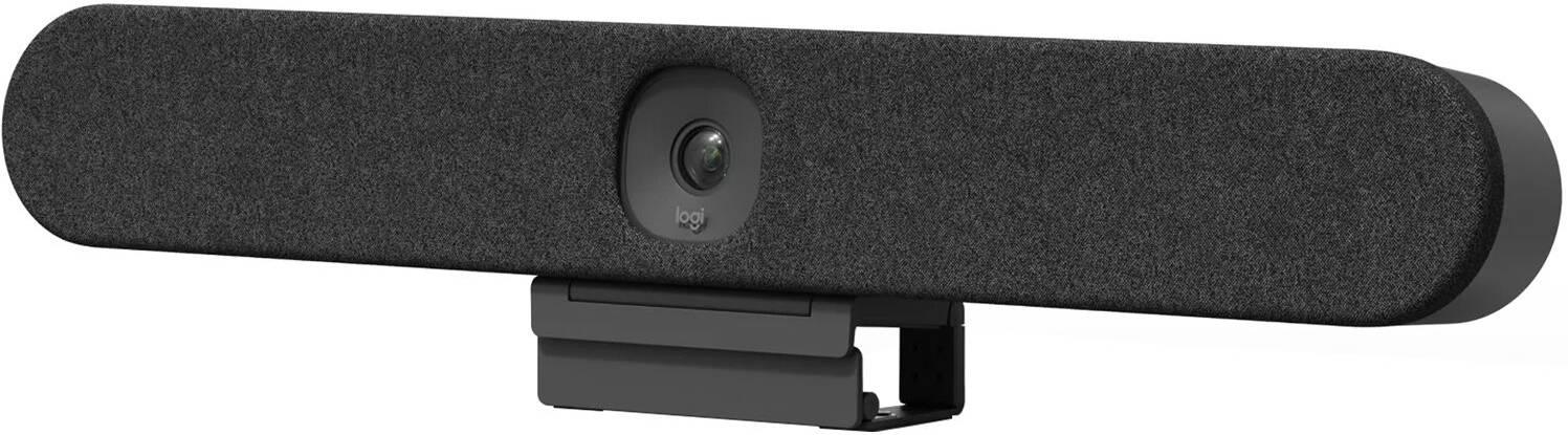 Logitech Rally Bar Huddle AIO Video Bar, 4K Resolution with 4x HD Zoom, Integrated Speakers Mic, Wi-Fi / Bluetooth, Graphite | 960-001577 - eBuy UAE