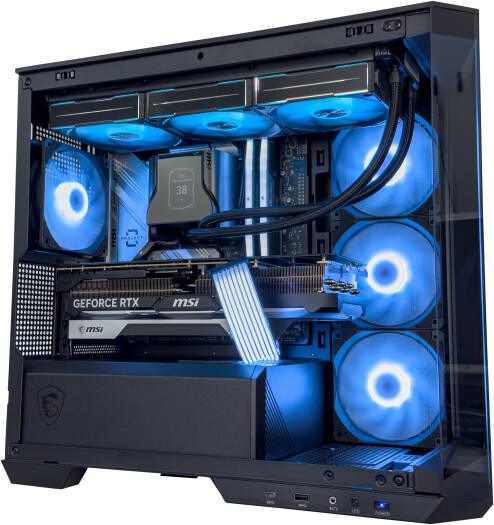 MSI Ultimate Gaming PC - AMD Ryzen 7 7800X3D 8 Cores 16 Threads, NVIDIA RTX 5070 12GB, 32GB DDR5 RAM 6400MHz, 1TB SSD Gen 4, 750W 80 PLUS PSU, 360mm Liquid Coole - eBuy UAE