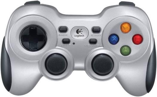 Logitech F710 Wireless Gamepad, Works With Android TV / PC, Extensive Game Support, 4 Switch D-Pad, Easy to Set Up, Comfortable Grip, White - Black | 940-000142 - eBuy UAE