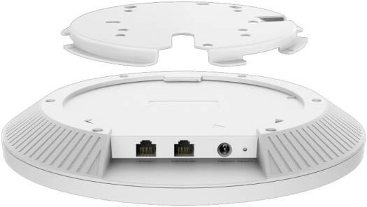 TP-Link BE19000 Wi-Fi 7 Access Point, 2x 10G Ethernet Ports, 2.4 GHz 4 4 dBi, 5 GHz 4 5.5 dBi & 6 GHz 4 5 dBi, 6 GHz Up to 11520 Mbps, 5 GHz Up to 5760 Mbps & 2.4 GHz Up to 1376 Mbps | EAP78 - eBuy UAE