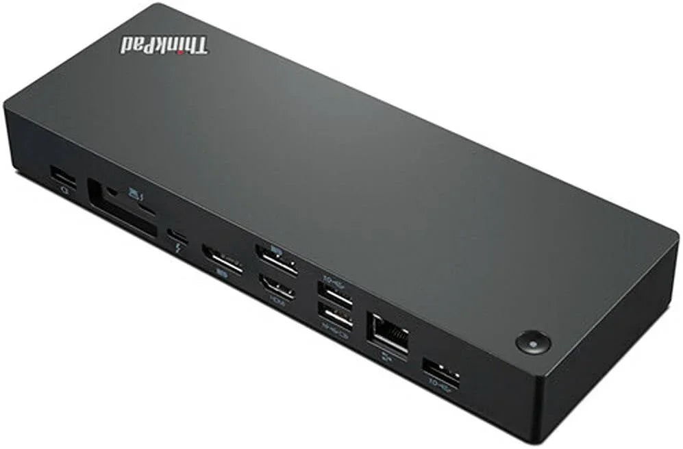 Lenovo ThinkPad Thunderbolt 4 Workstation Dock, Host with Thunderbolt 4, Supports a Single 8K@ 30Hz Display, Up to 230W Power Delivery, HDMI 2.1 / DP 1.4, USB-A / USB-C, Black | 40B00300US - eBuy UAE
