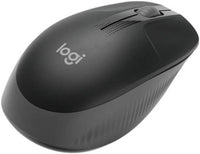 Logitech Wireless Mouse Full Size M190 - Charcoal Success