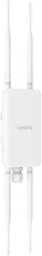 Linksys LAPAC1300CE WiFi 5 MU-MIMO Wireless Cloud Managed Dual-Band (AC1300) Outdoor Access Point, Gigabit ETH Uplink Port & POE/POE+ Support, Ceiling or Wall Mount, IP67 Rated, White | LAPAC1300CE - eBuy UAE