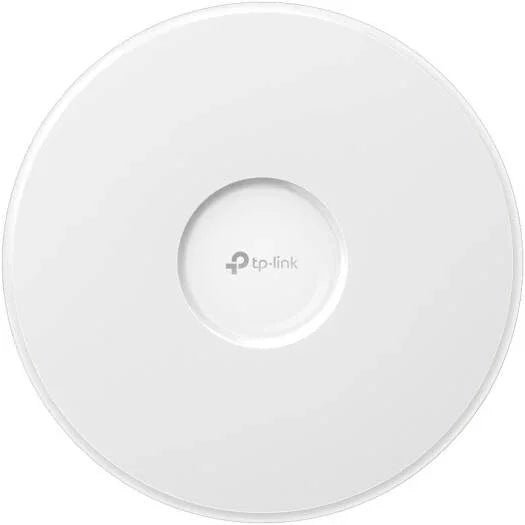 TP-Link AXE11000 Ceiling Mount Quad-Band WiFi 6E Access Point, 160 MHz Bandwidth Channel, PoE++ Support, Smart Antennas, 1x 10Gbps Ethernet Port, White | EAP690E HD - eBuy UAE