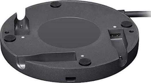 Logitech Rally Mic Pod Hub, Customize Microphone Placement, 3x 12-Pin Connections, Under-Table Mounting Hardware, Captive 2.95mm 12-Pin Cable, Black | 939-001647 - eBuy UAE