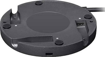 Logitech Rally Mic Pod Hub, Customize Microphone Placement, 3x 12-Pin Connections, Under-Table Mounting Hardware, Captive 2.95mm 12-Pin Cable, Black | 939-001647 - eBuy UAE