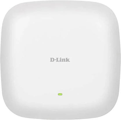 D-Link DAP-X2850 Nuclias Connect AX3600 Wi-Fi 6 Dual-Band PoE Access Point, Indoor, 802.11ax, OFDMA, MU-MIMO, Multiple Operation modes, WPA3, 2.5G Ethernet, Centralised Management - eBuy UAE