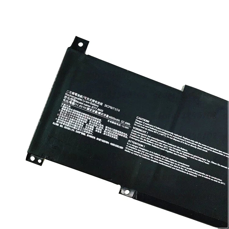 11.4V (52.4Wh) 3-Cell 3ICP6/71/74, BTY-M49 laptop battery for MSI Prestige 14 Hands-On Notebook - eBuy UAE