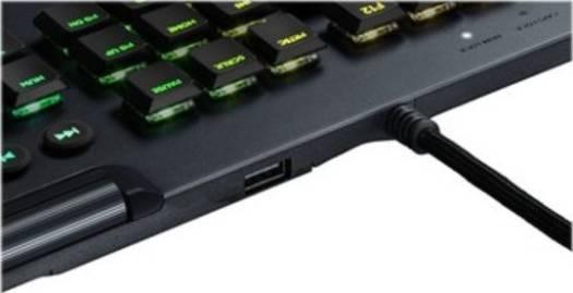 Logitech G815 Lightsync RGB Low-Profile Mechanical Gaming Keyboard, Low Profile GL Clicky Switches, LIGHTSYNC RGB Per Key Lighting, 5 Dedicated G-Keys, USB Inteface, Black | 920-009095 - eBuy UAE