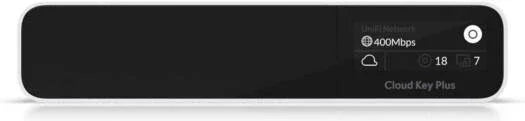 Ubiquiti Networks Cloud Key, Gen2, 1TB 2.5" SATA SSD, 802.3af PoE, Front Panel Display, Hybrid Cloud Technology, 2 USB-C Ports, MicroSD Card Slot, Gigabit Ethernet Poe+ Port, Silver | UCK-G2-SSD - eBuy UAE