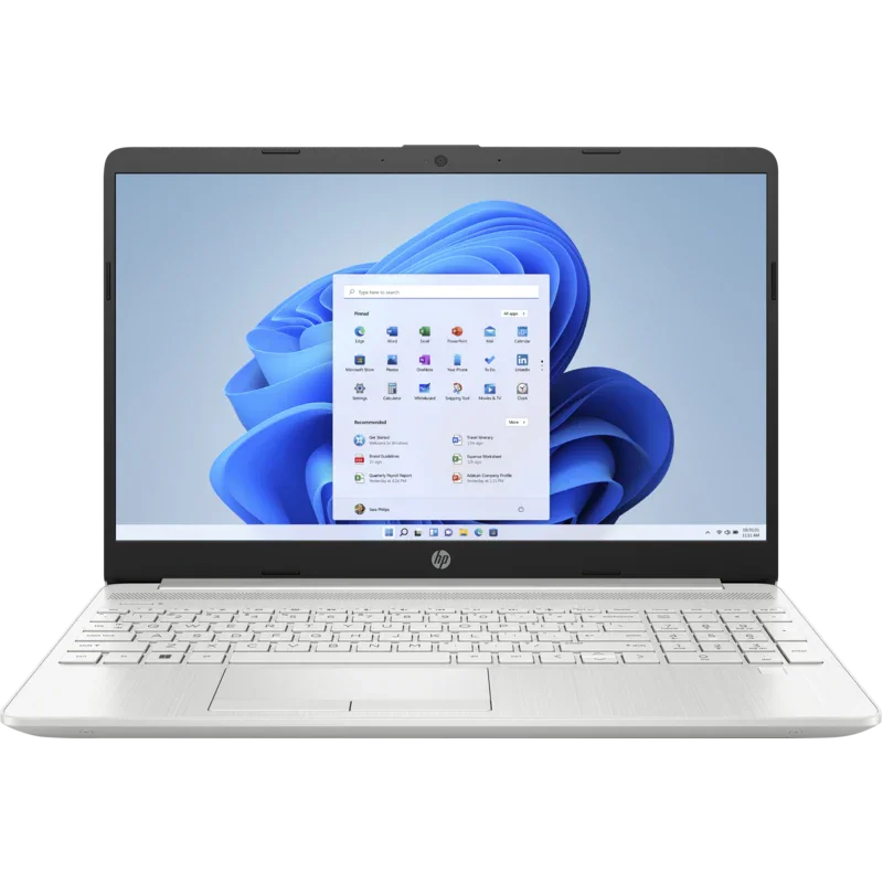 HP Laptop 15-dw4042ne, Windows 11 Home, 15.6 Inch, Intel Core i5, 8GB RAM, 512GB SSD, NVIDIA GeForce MX550, FHD, Natural Silve - eBuy UAE
