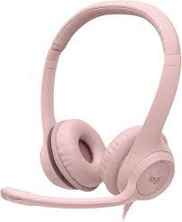 Logitech H390 Wired Headset for PC/Laptop, Stereo Headphones with Noise Cancelling Microphone, USB Type-A Interface| 981-001286 - eBuy UAE