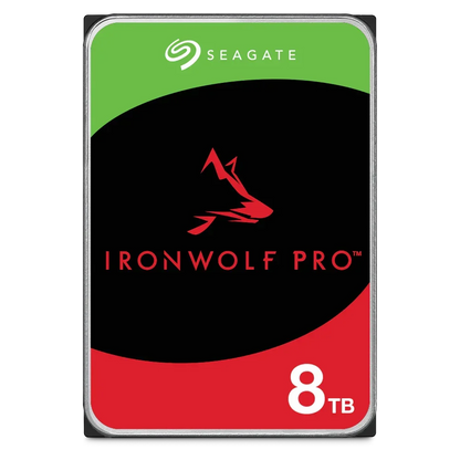Seagate IronWolf, 8TB, NAS, Internal Hard Drive, CMR 3.5 Inch, SATA, 6GB/s, 5,900 RPM, 64MB Cache, for RAID Network Attached Storage, 3 year Rescue Services (ST8000VN004) - eBuy UAE