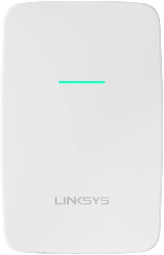 Linksys LAPAC1300CW AC1300 WiFi 5 In-Wall Wireless Access Point, TAA Compliant, White - eBuy UAE