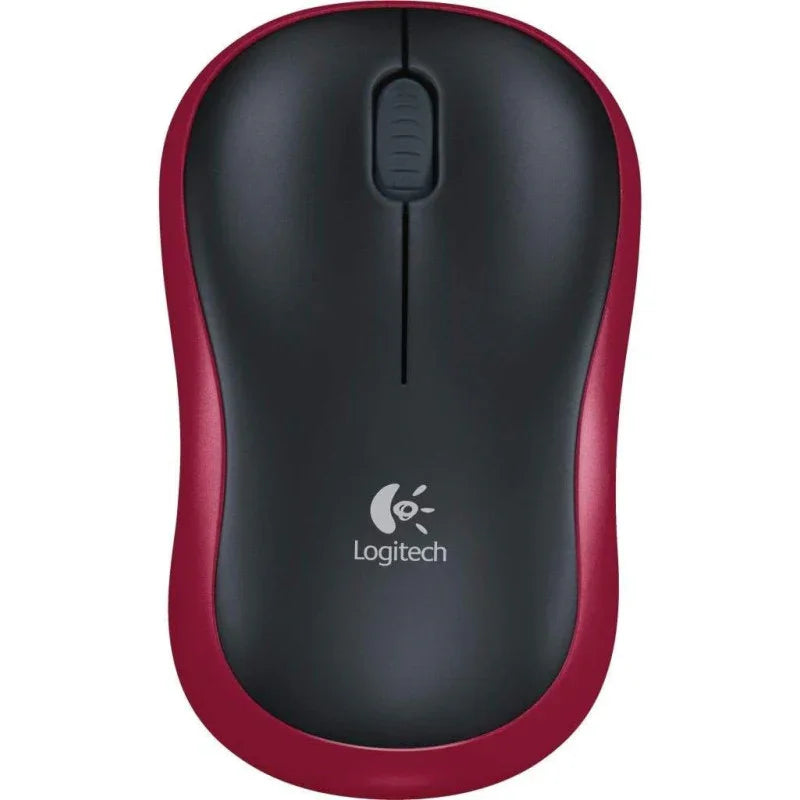 Logitech 910-002237 M185 Wireless Mouse - Red - eBuy UAE
