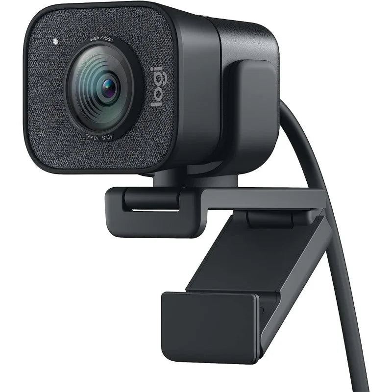 Logitech 960-001282 Streaming Webcam With USB-C And Built-In Microphone (Graphite Black, 60fps) - eBuy UAE