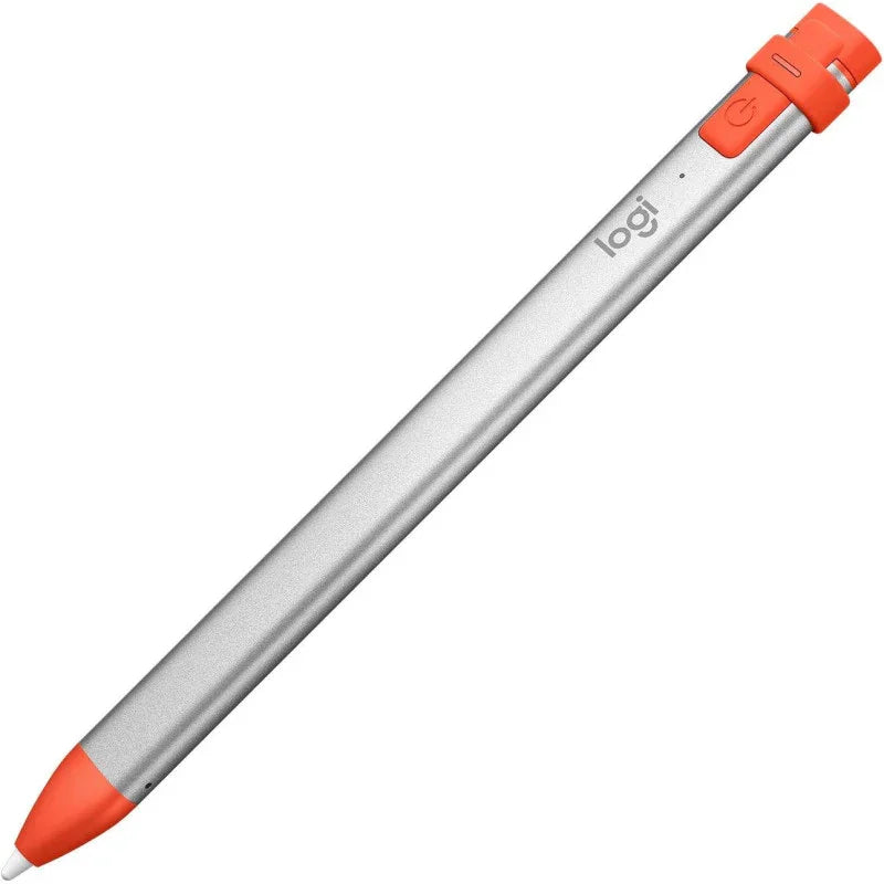Logitech Crayon Digital Pencil For All IPads (2022 Releases And Later) With Apple Pencil Technology, Anti-Roll Design, And Dynamic Smart Tip, Orange - eBuy UAE