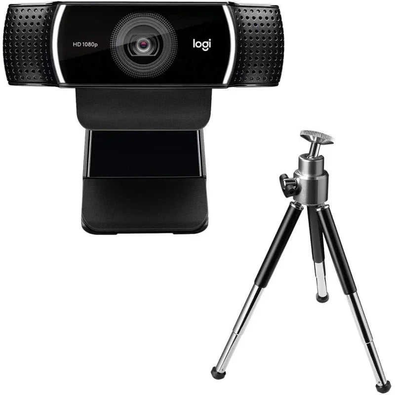 Logitech Full Hd C922 Pro Stream Webcam, 1080P Camera Streaming Webcam, Records And Streams Your Gaming Sessions In Rich Hd For Streaming, Background Replacement, With Tripod Included - eBuy UAE
