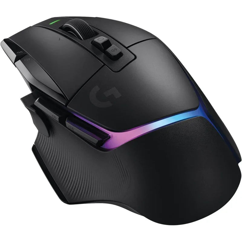 Logitech G502 X Plus Lightspeed Wireless Rgb Gaming Optical Mouse With Lightforce Hybrid Switches, Lightsync RGB, Hero 25K Gaming Sensor, Compatible With Pc - Macos/Windows - Black - eBuy UAE