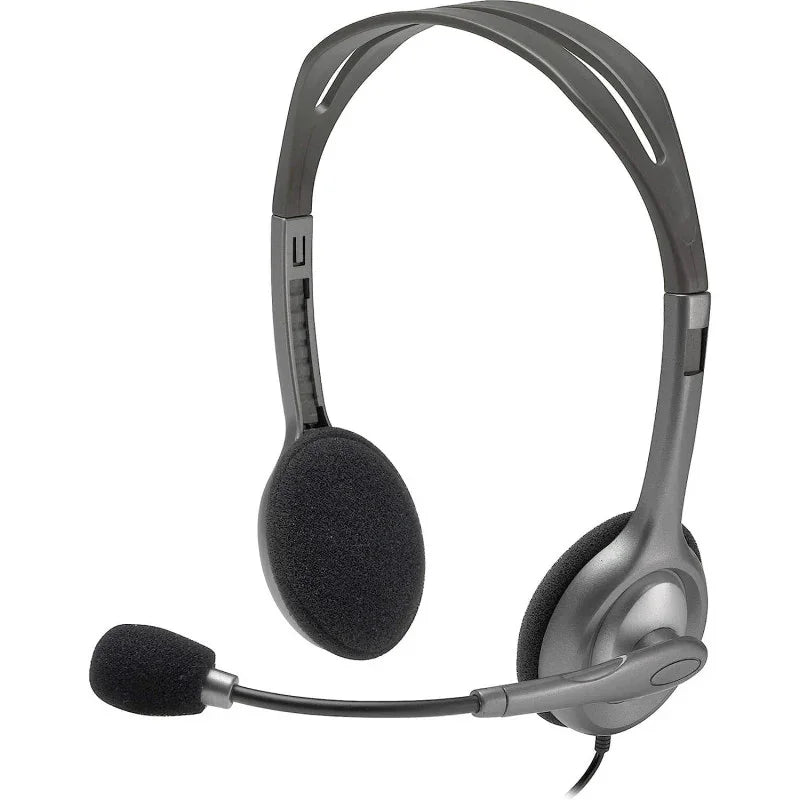 Logitech H110 Headset Grey - eBuy UAE