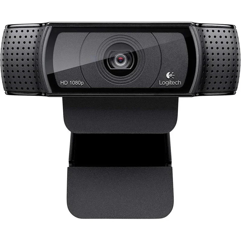 Logitech HD PRO C920 Widescreen Video Calling And Recording - Webcam, Black - eBuy UAE