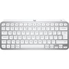 Logitech MX Keys Mini Minimalist Wireless Illuminated Keyboard, Compact, Bluetooth, Backlit, USB-C, Compatible With Apple MacOS, IOS, Windows, Linux, Android, Metal Build, US Intl Layout - Pale Grey