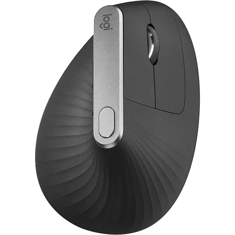Logitech MX Vertical Advanced Ergonomic Bluetooth Wireless Mouse, Graphite - eBuy UAE