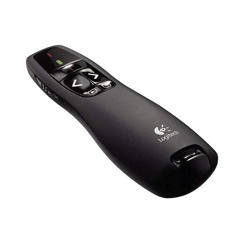 Logitech R400 LASER PRESENTATION REMOTE, For Basic Slide Navigation - Black - eBuy UAE