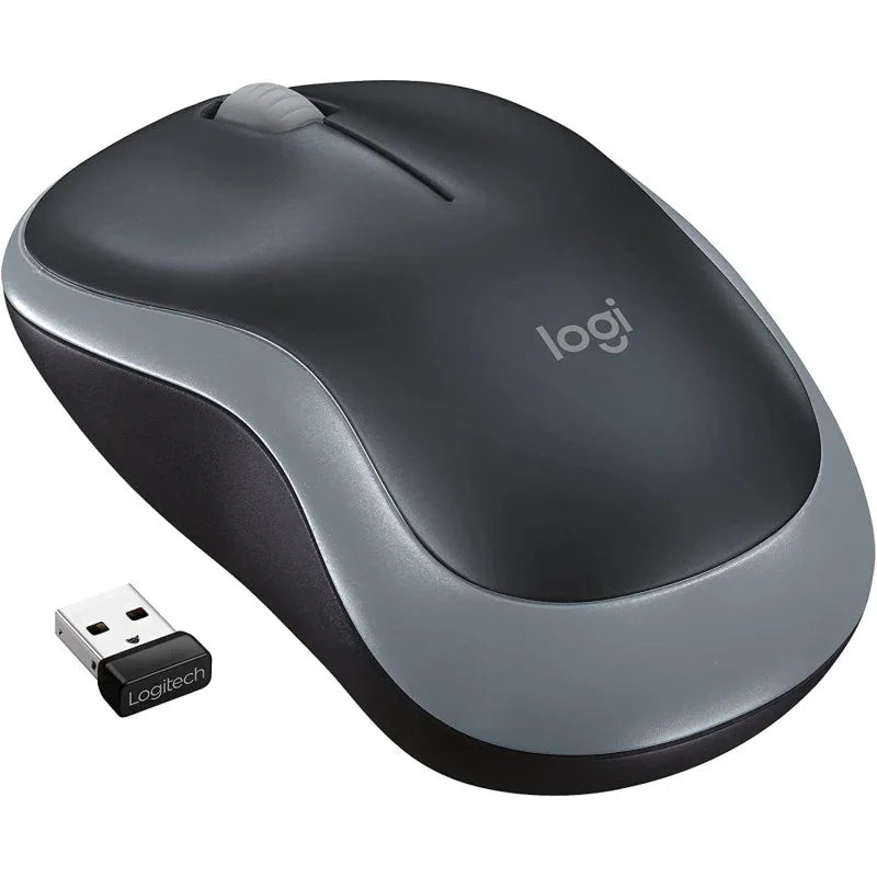 Logitech Wireless Mouse M185 - Swift Gray - eBuy UAE