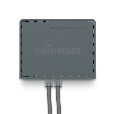 MIKROTik RB760iGS hEX S Router,5x Gigabit Ethernet, SFP, Dual Core 880MHz CPU, 256MB RAM, USB, microSD, RouterOS L4 - eBuy UAE
