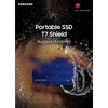 SAMSUNG T7 Shield 2TB, Portable SSD, up-to 1050MB/s, USB 3.2 Gen2, Rugged, IP65 Water & Dust Resistant, for Photographers, Content Creators and Gaming, Extenal Solid State Drive (MU-PE2T0R/WW), Blue