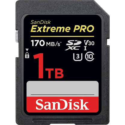 Sandisk 1Tb Extreme Pro Sdxc Uhs-I Card - C10, U3, V30, 4K Uhd, Sd Card - Sdsdxxy-1T00-Gn4In - eBuy UAE