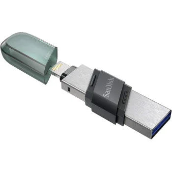 Sandisk 256GB Ixpand Flash Drive Flip Usb 3.1 Gen 1 For Iphone/Ipad Sdix90N 256G Gn6Nn, Black, Gn6Ne - eBuy UAE