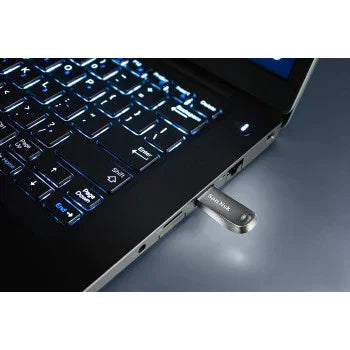 SanDisk 256GB Ultra Luxe USB 3.1 Gen 1 Flash Drive - SDCZ74-256G-G46 - eBuy UAE