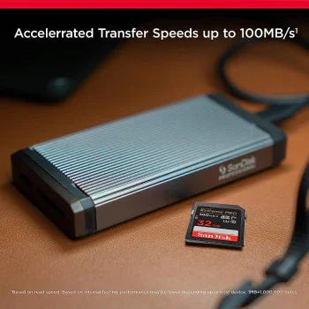 SanDisk 32GB Extreme PRO SDHC card + RescuePRO Deluxe, up to 100MB/s, UHS I, Class 10, U3, V30 SDSDXXO 032G GN4IN, Black - eBuy UAE