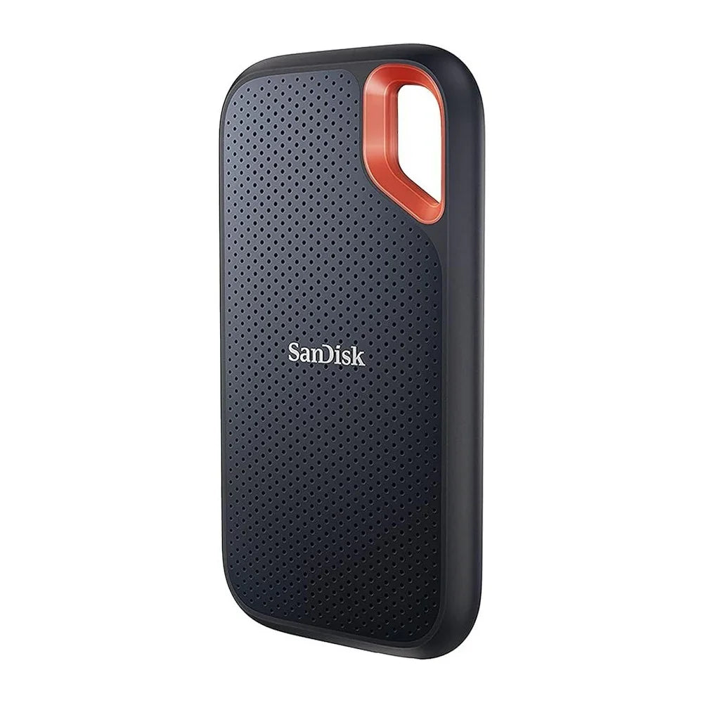Sandisk Extreme Pro 4TB Portable NVMe SSD, USB C, Up To 2000Mb/s, Ruggedised And Water Resistant, SDSSDE81 4T00 G25, Black - eBuy UAE