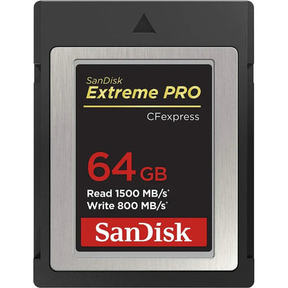 Sandisk 64Gb Extreme Pro Cfexpress Card Type B - Sdcfe-064G-Gn4Nn - eBuy UAE