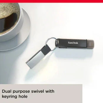 Sandisk 64GB SanDisk iXpand Flash Drive Luxe SDIX70N 064G GN6NN, Silver - eBuy UAE