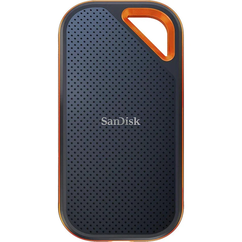 SanDisk Extreme Pro 4TB Portable NVMe SSD, USB C, up to 2000MB/s, Ruggedised and Water Resistant SDSSDE81 4T00 G25, Blue, Pro, 4 TB - eBuy UAE