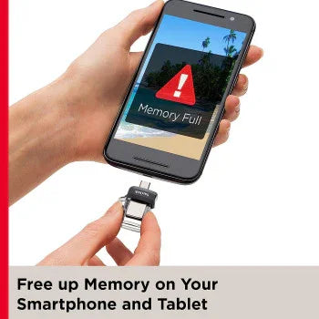 Sandisk Sddd3-032G-G46 Ultra Dual Drive M3.0 For Andriod Smartphones - 32Gb- Black (Pack Of1) - eBuy UAE