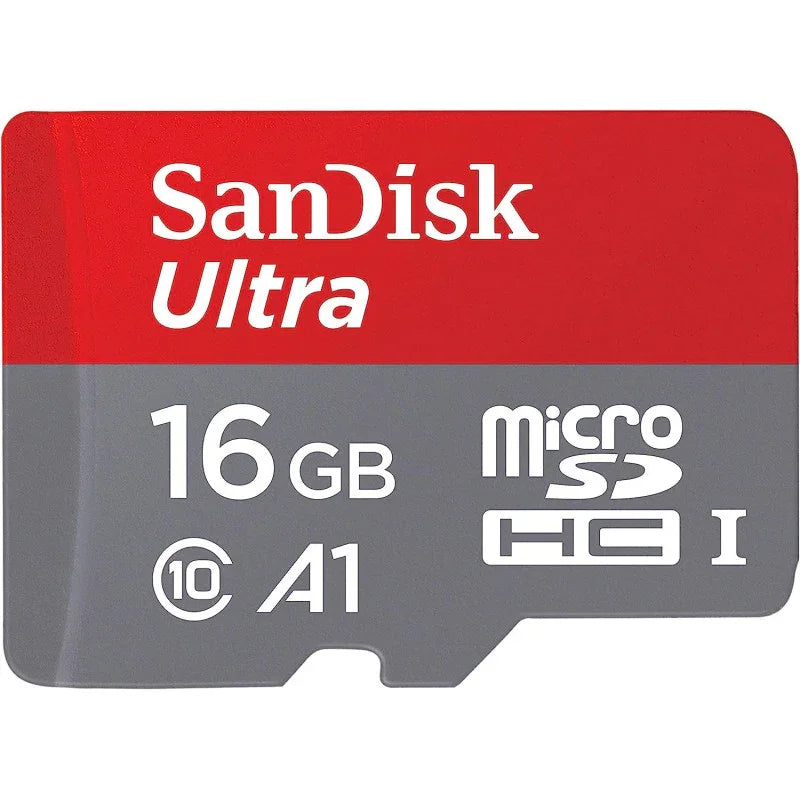 SanDisk Ultra 16GB microSDHC Memory Card + SD Adapter with A1 App Performance up to 98MB/s, Class 10, U1 - eBuy UAE