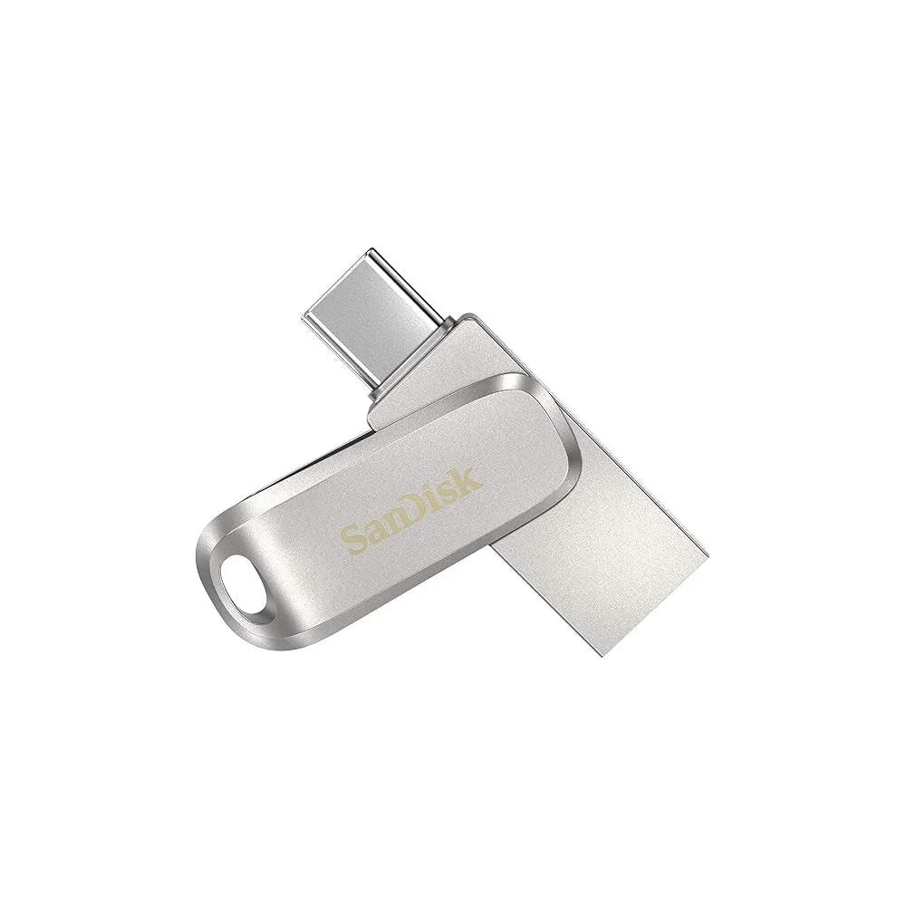 SanDisk Ultra 1TB Dual Drive Luxe Type-C 400MB/s USB 3.2 Gen 1, Silver, SDDDC4-1T00-G46 - eBuy UAE